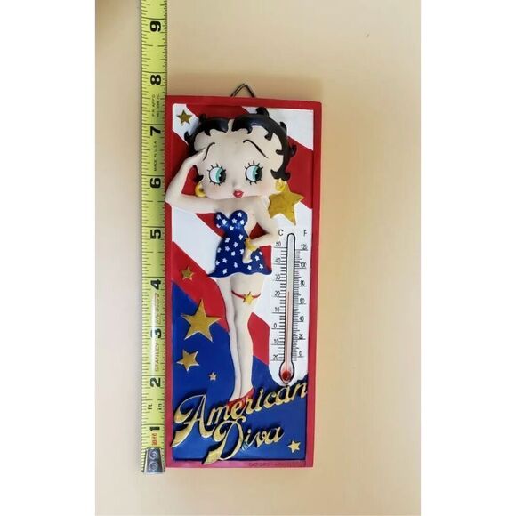 Rare Betty Boop Thermometer American Diva Spoontiques - Picture 7 of 10